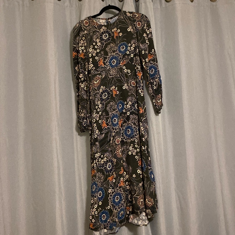 Zara floral dress
